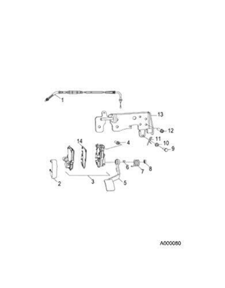 Polaris 2009-2020 RZR Weld Pedal Accelerator ARM ONLY Blk 0454428-067 New OEM