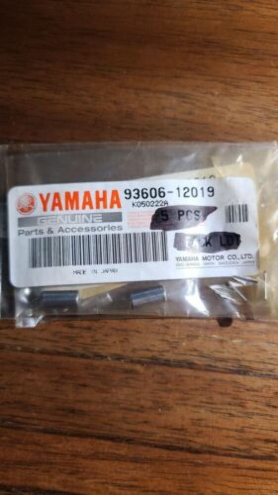 Yamaha 93606-12019 Dowel Pin Genuine OEM New QTY2
