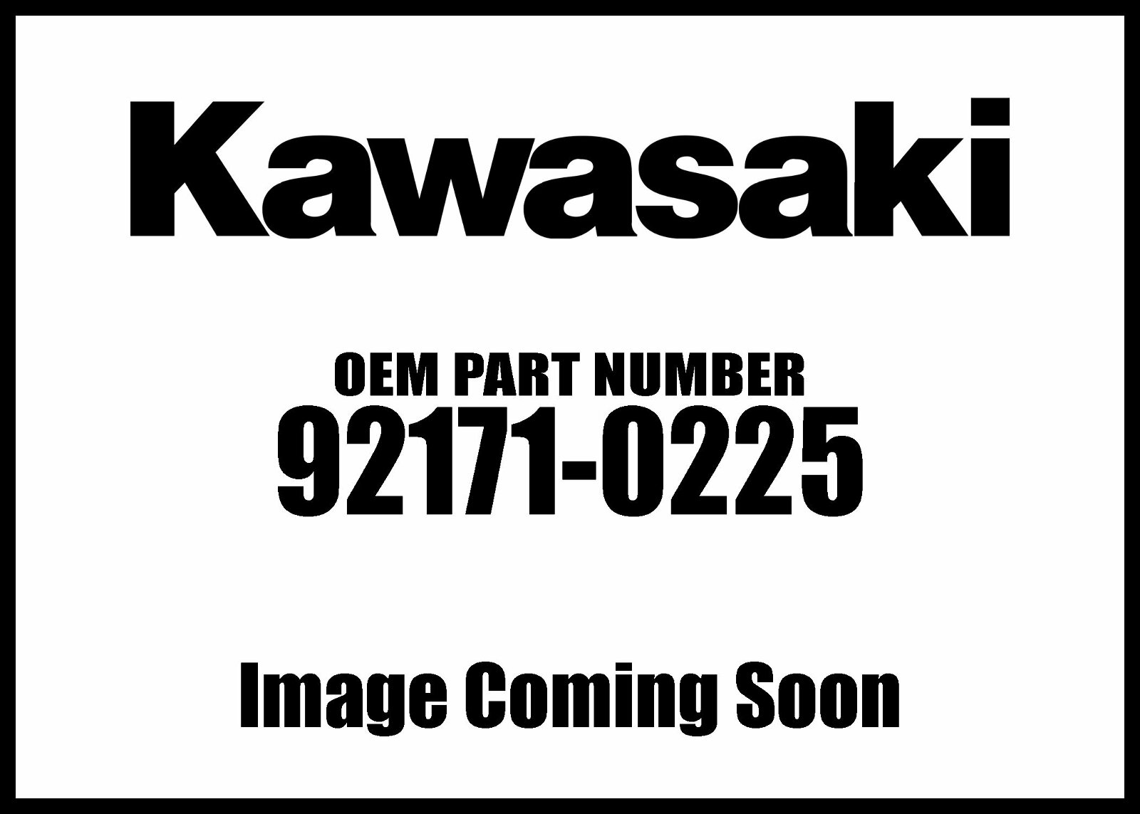 Kawasaki 2005-2020 Mule Brute Clamp 92171-0225 New Oem