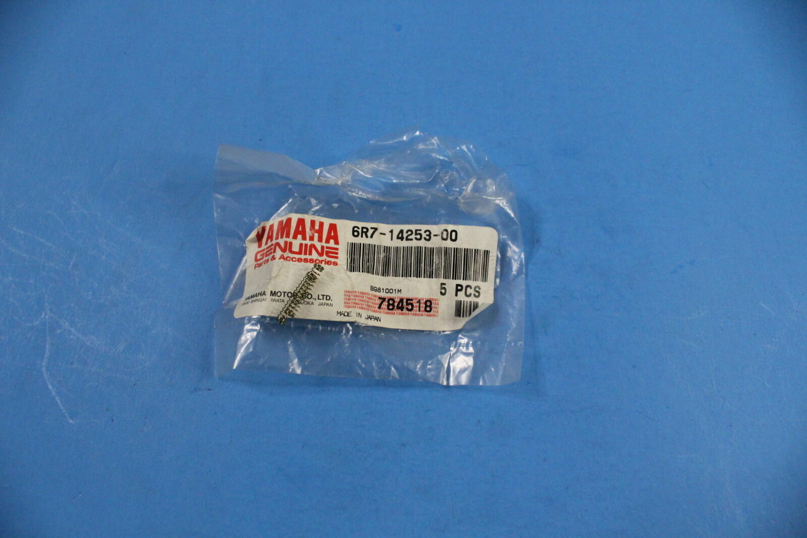 New OEM Yamaha 6R7-14253-00 Carburetor Spring QTY 3