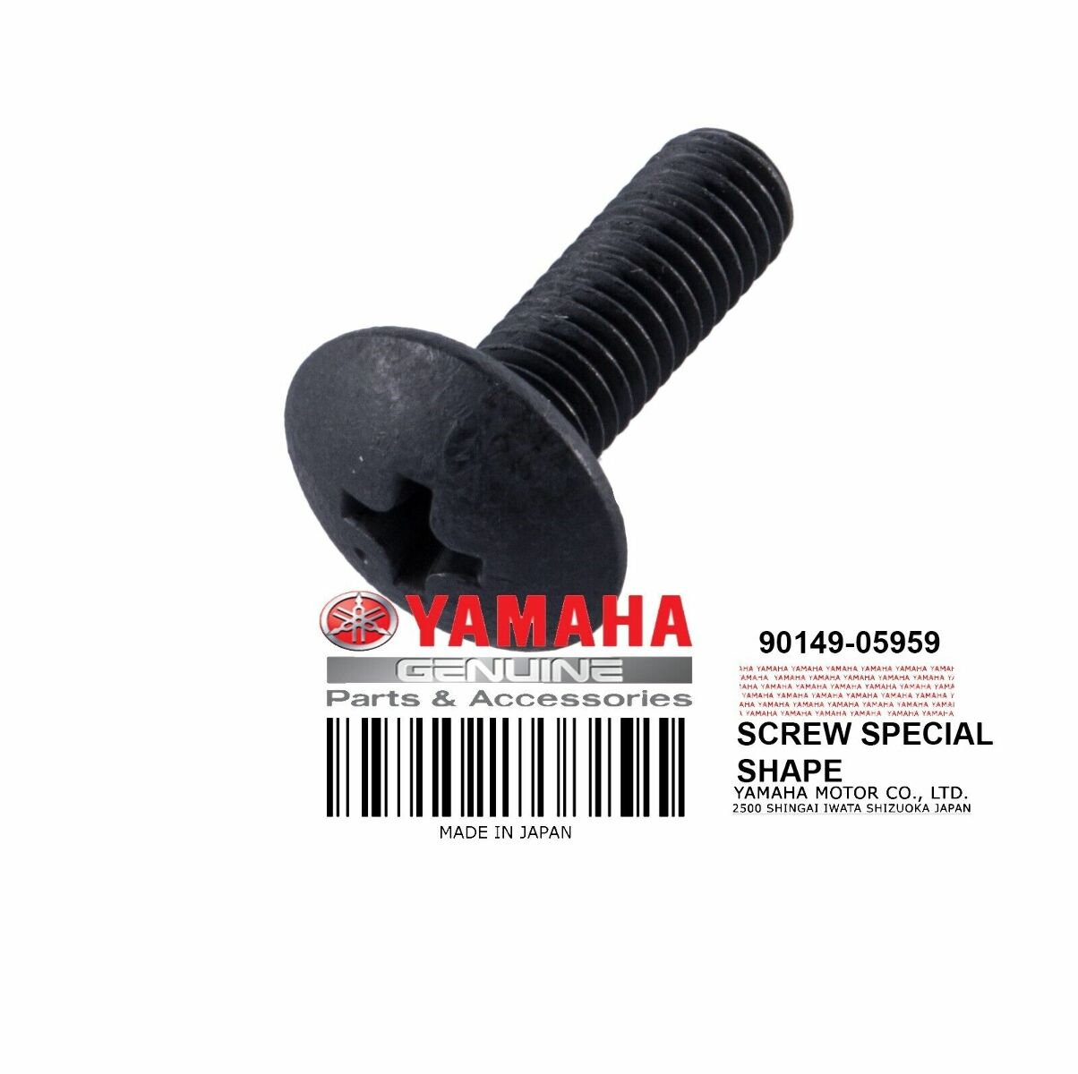 Yamaha OEM Special Shape Screw 90149-05959 QTY 3
