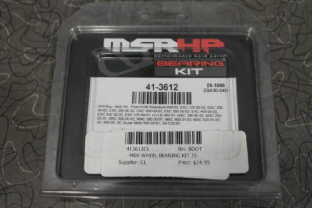 KTM Adventure 640 EXC MXC SZ Front Wheel Bearings Seal Kit MSR HP 41-3612
