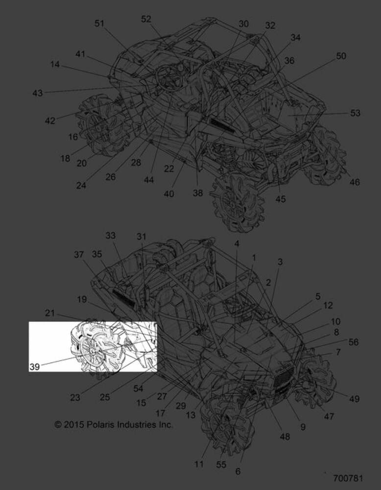 Polaris 2016 Rzr Decal Rr Fndr Btm Xp Rh 7184085 New Oem