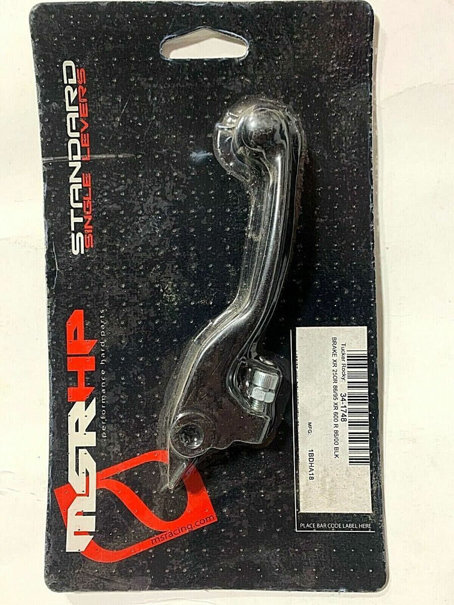 MSR Shorty Front Brake Lever & Adjusting Screw + Nut 34-1748 Honda XR250/350/600