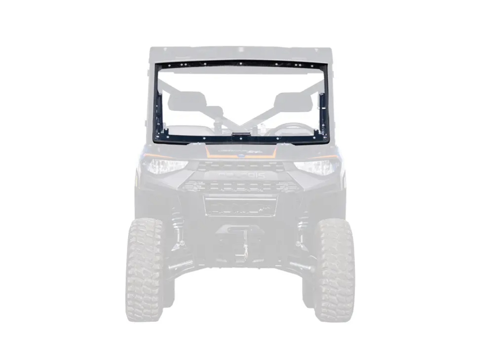 RANGER 1000 SCRATCH RESISTANT FLIP WINDSHIELD W/ HARDWARE FWS-P-RAN-001-70