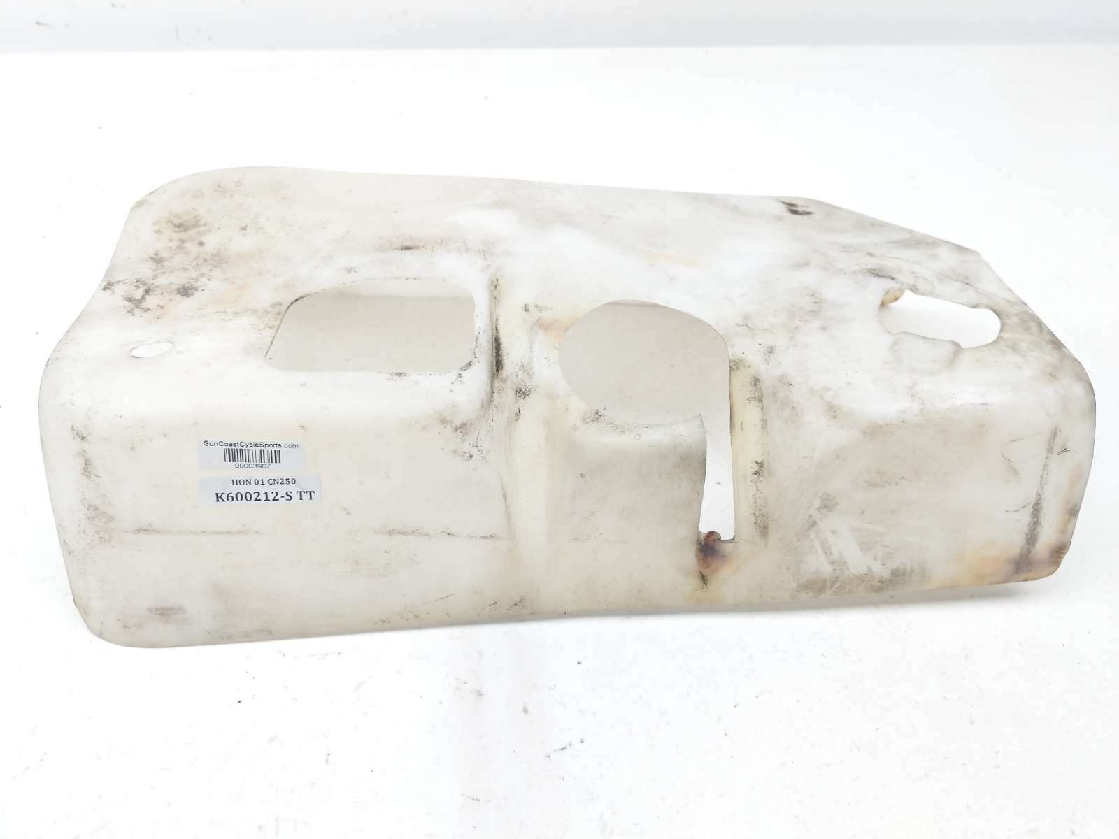 01 Honda Helix CN250 Inner Gas Fuel Tank Cover Panel Plastic