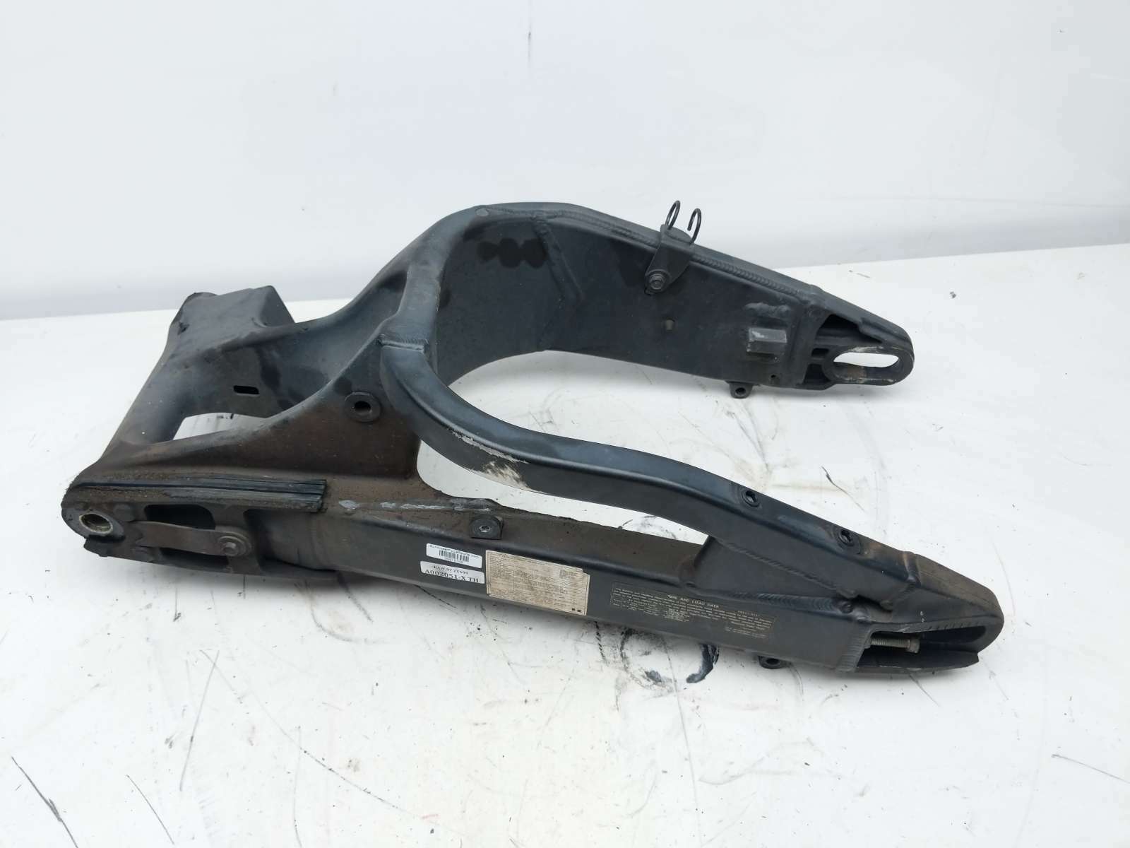 07 08 Kawasaki Ninja ZX600 ZX6R Rear Wheel Swing Arm Frame