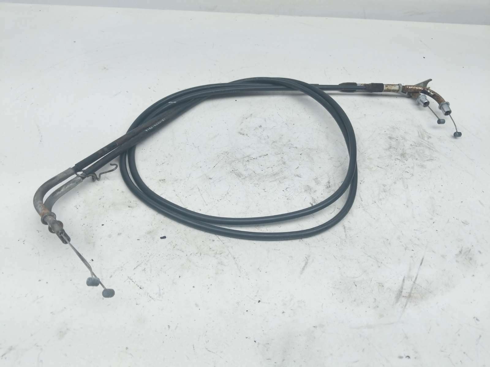 08 Kawasaki VN1600 Vulcan 1600 Classic Throttle Cable Lines 12