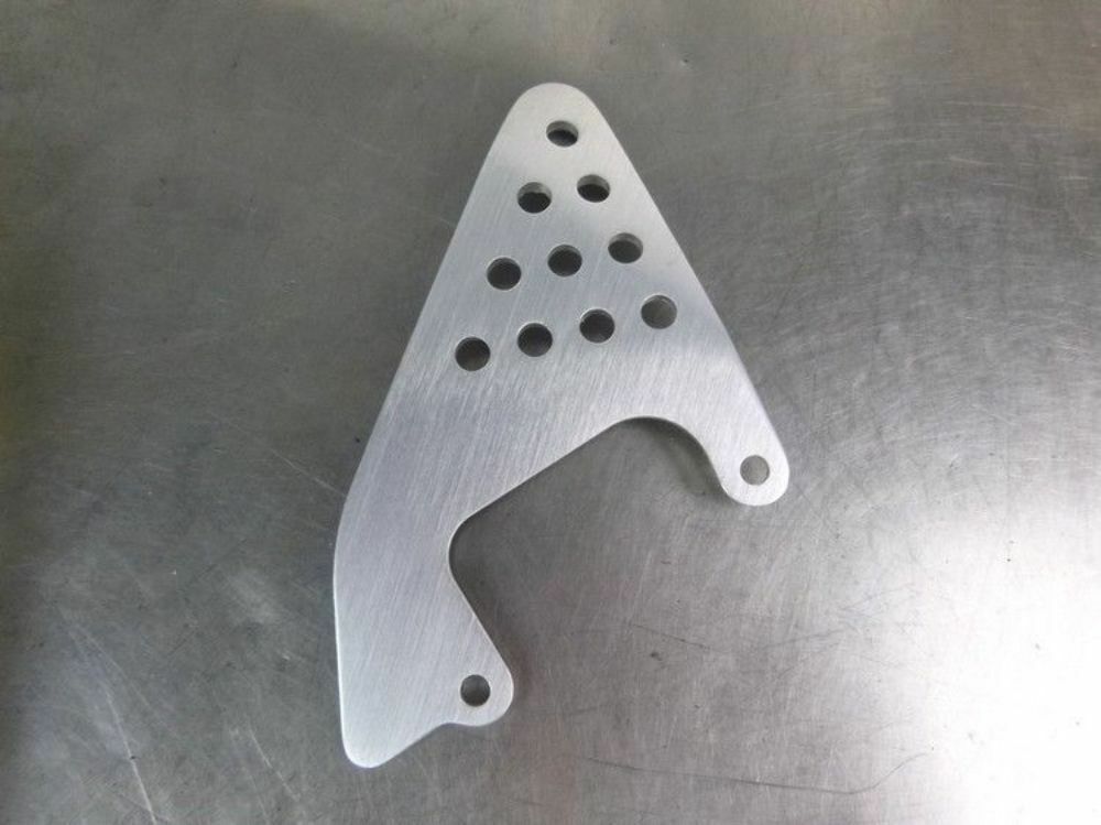 99-02 Yamaha R6 Left Heel Guard OEM 5EB-27445-01