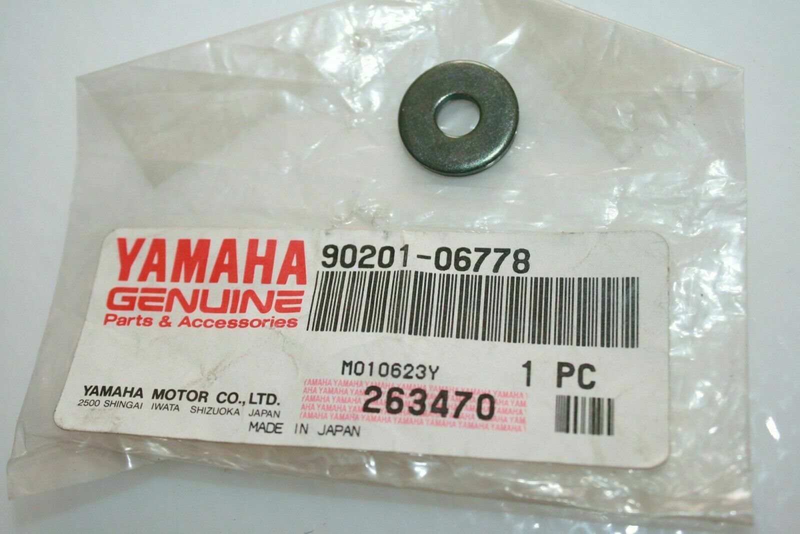 W28 Genuine Yamaha 90201-06778 Plate Washer