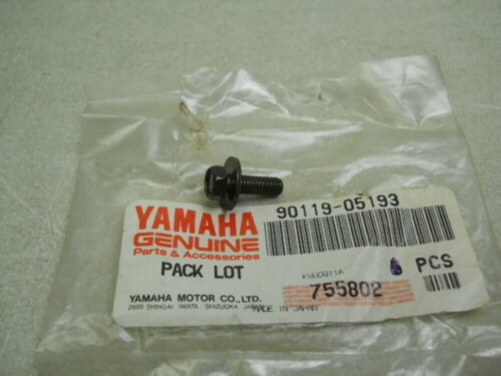 Yamaha 90119-05193 BOLT W/WASHER R1 GRIZZLY KODIAK