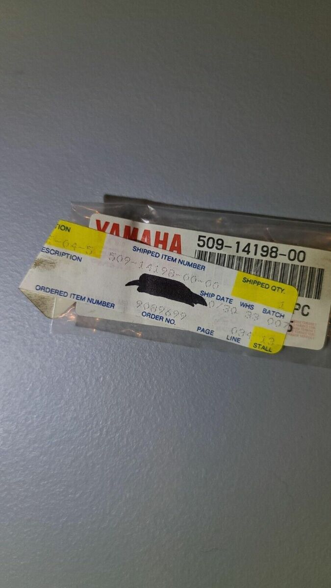 Yamaha MX250 MX400 LB80 YT125 YT175 DT250 DT400 Gasket OEM 509-14198-00