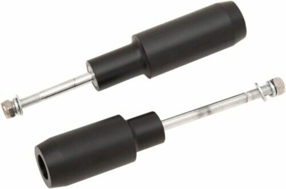 17-21 Kawasaki Ninja Powerstands Frame Slider Set Black 0505-1750