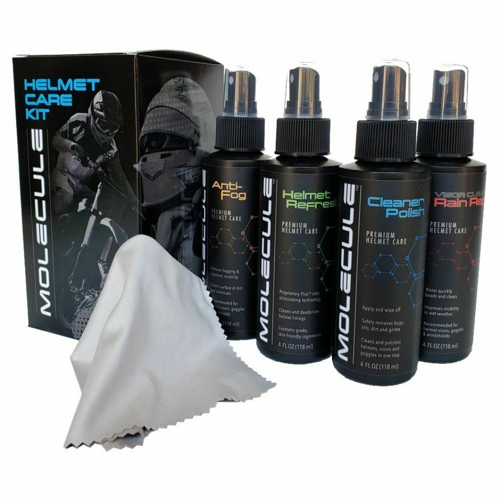 Molecule Sports HELMET CARE KIT FOUR 4OZ BOTTLES 6300080412K