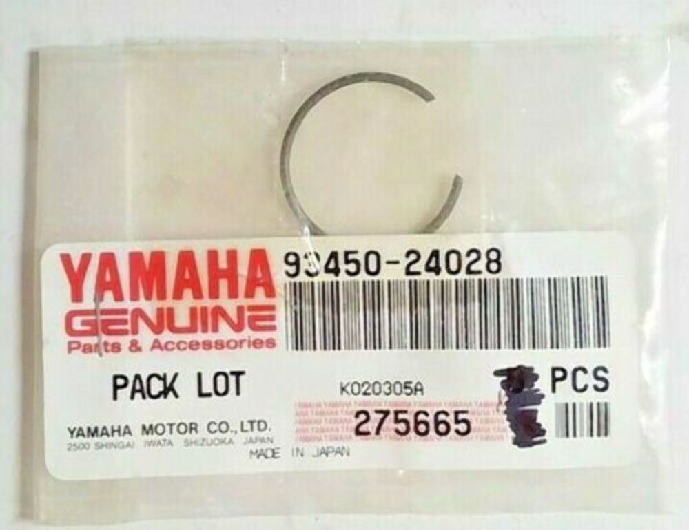 GENUINE Yamaha 93450-24028 CIRCLIP QTY 3