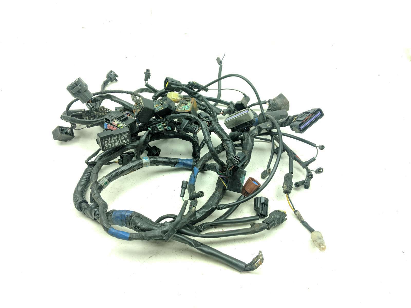 08 Triumph Tiger 1050 Main Wiring Wire Harness Loom 2500890/6