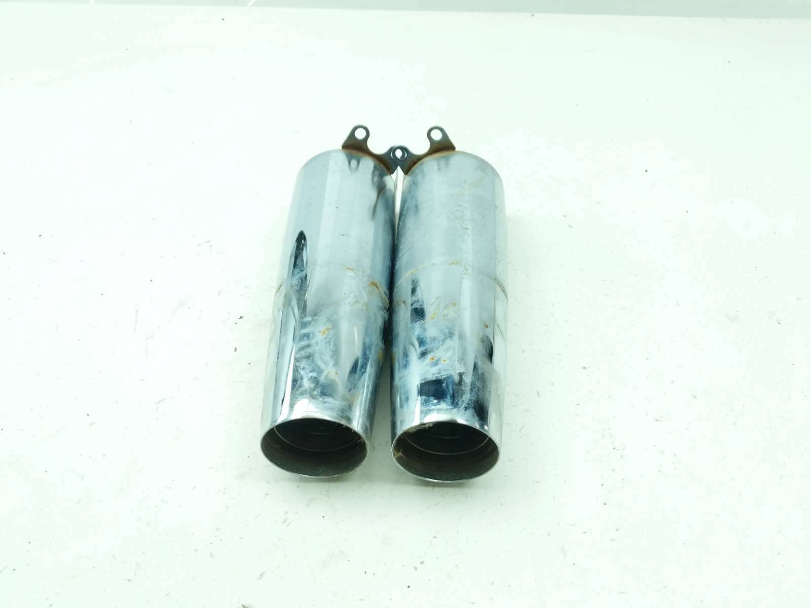 01 Honda VT750CD Shadow ACE Front Upper Fork Tubes Guards Protector