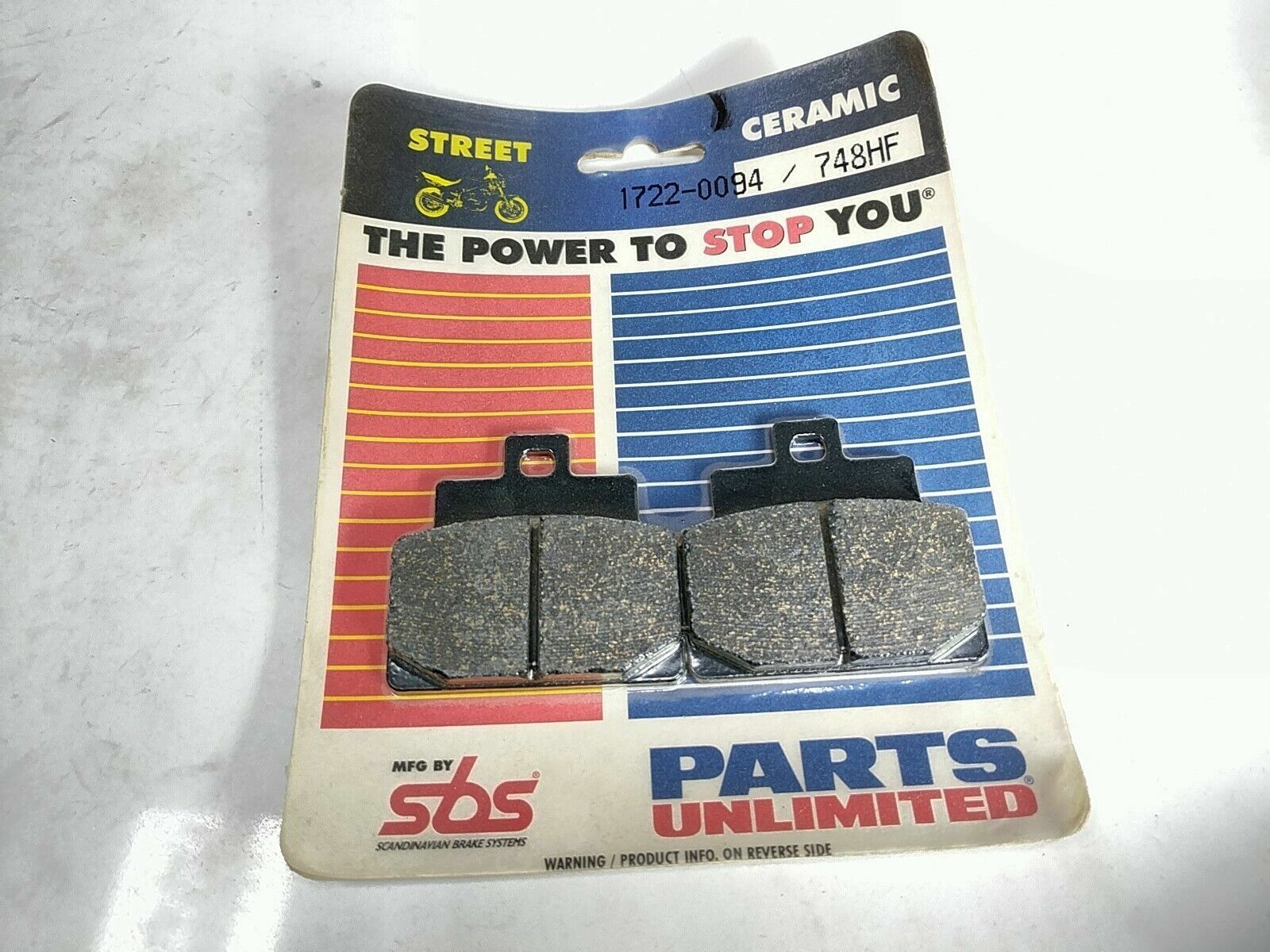 Parts Unlimited SBS Brake Pads 1722-0094