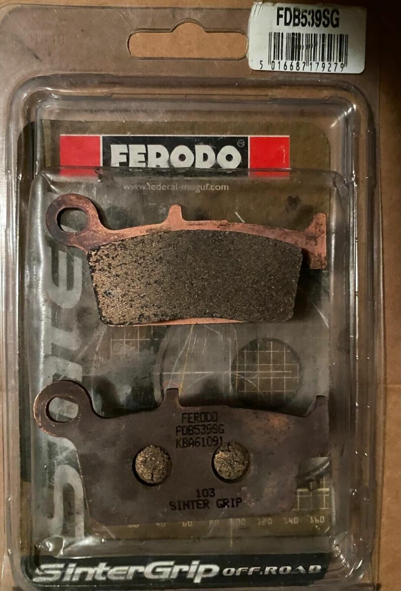 FERODO FDB539SG REAR BRAKE PADS SET