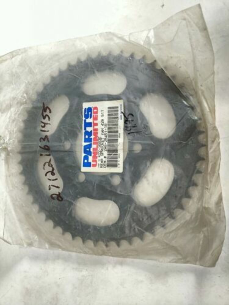 Parts Unlimited Rear Sprocket 51T K22-3603E