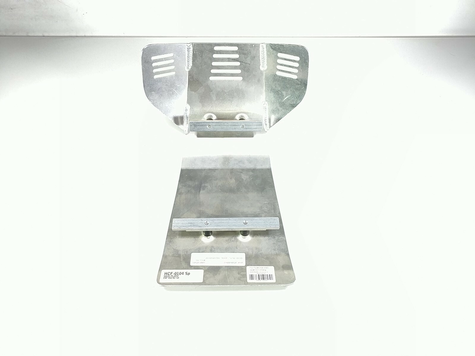 02-04 Honda CRF450 Devol Skid Plate HCF-0104 SP 0506-0043