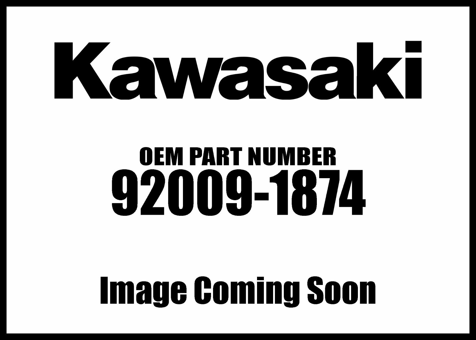 Kawasaki 1997-2008 Vulcan Screw 92009-1874 New Oem