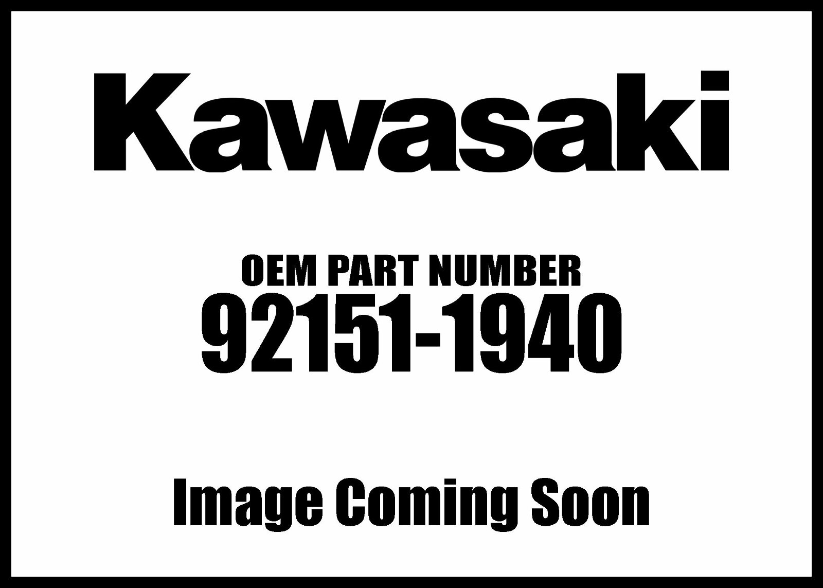 Kawasaki Bolt Flanged 10x41 92153-0587