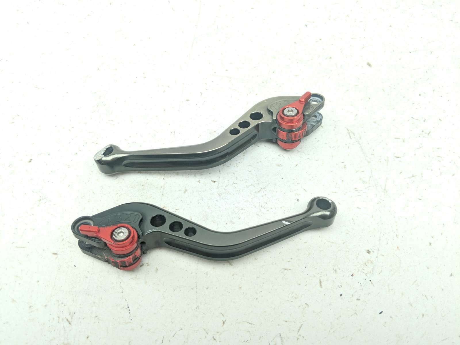 14 Suzuki GSXR 1000 Aftermarket Left Side Clutch Right Brake Lever