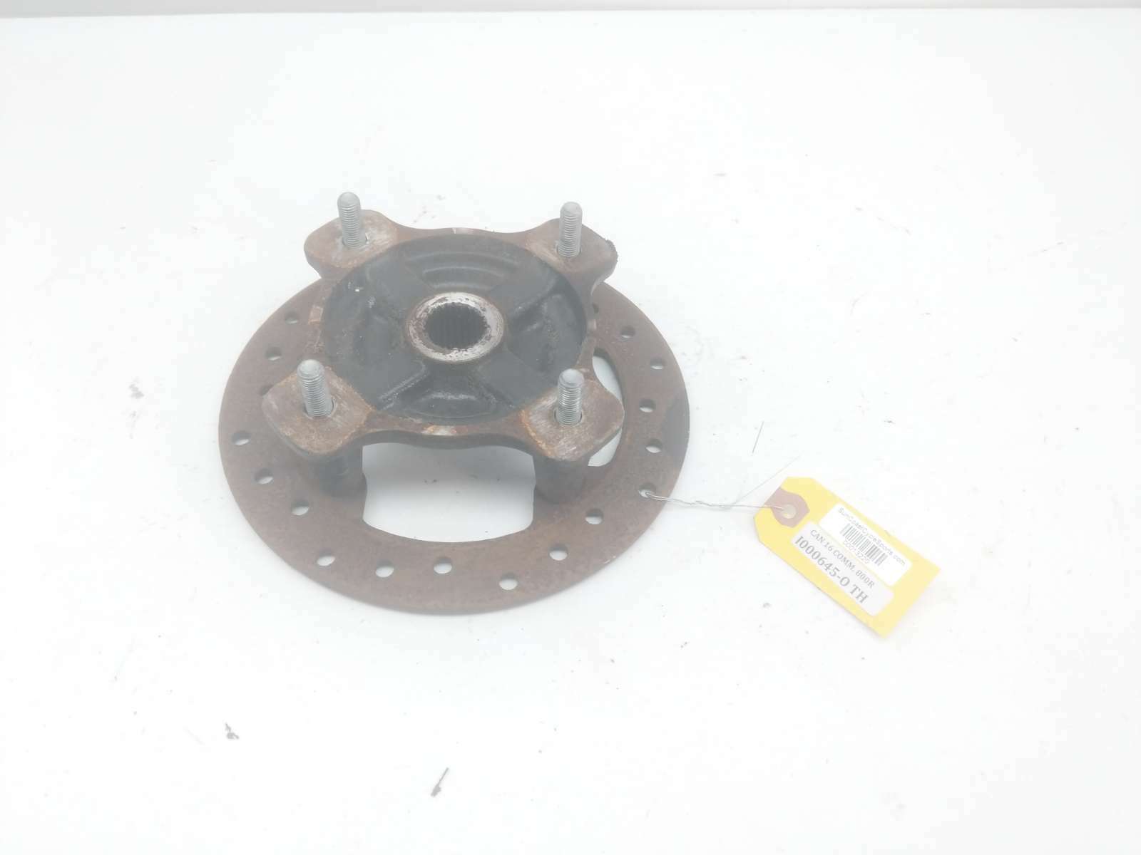 16 Can Am Commander 800R XT Front Left Wheel Hub with Disc Brake Rotor