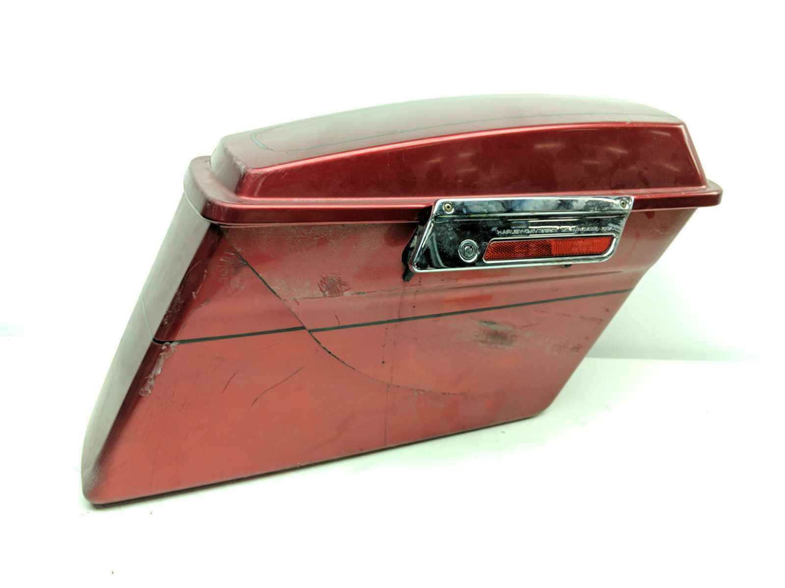 08 Harley Ultra Classic Electra Glide FLHTCUI Rear Right Saddle Bag Luggage Case
