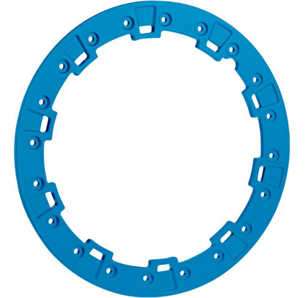 Polaris 1522240-619 Pro Armor 15" Voodoo Blue ged Beadlock Ring Hexlr