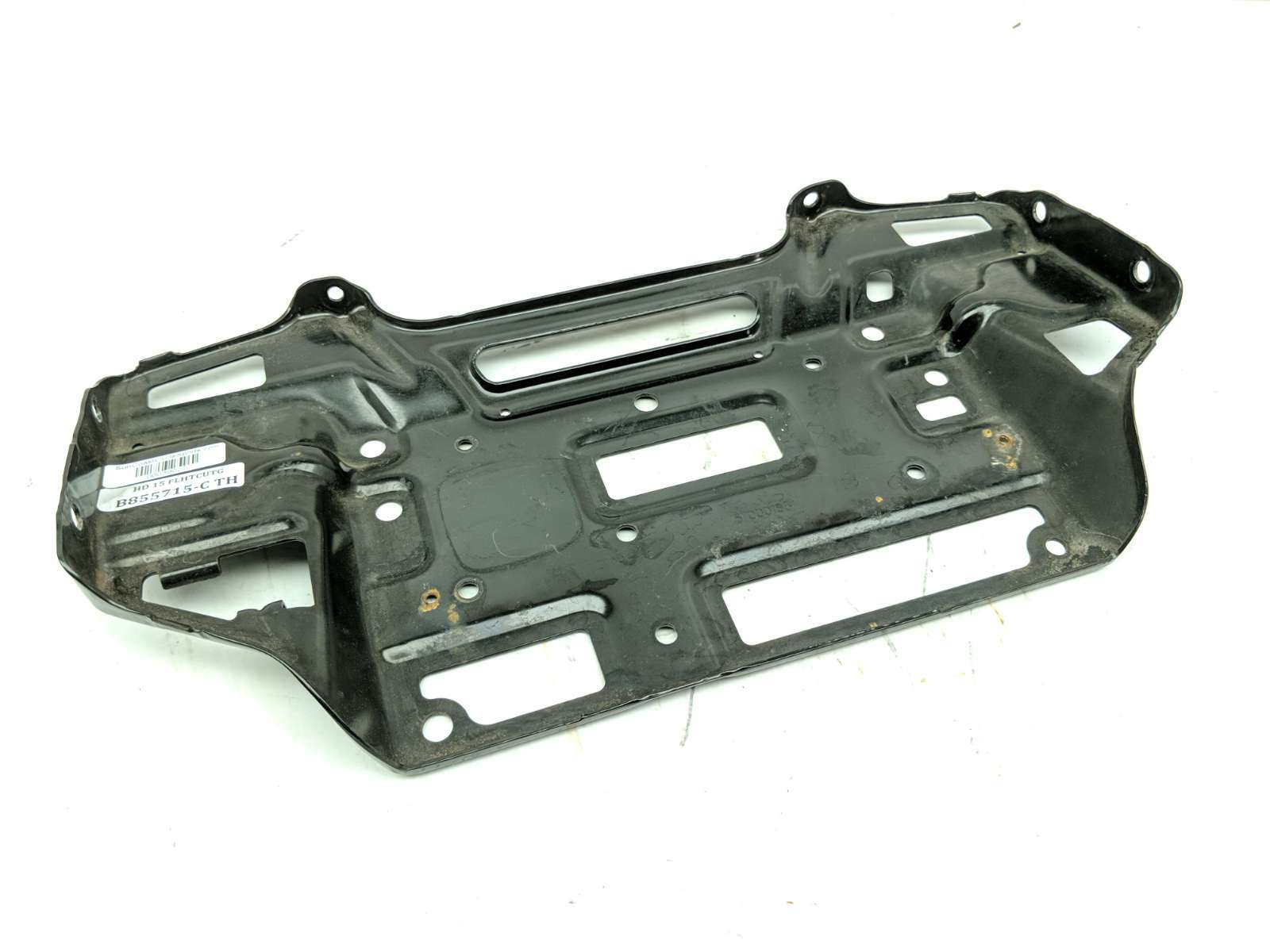 15 Harley Tri Glide Ultra Classic FLHTCUTG Center Radio Mount Bracket Holder Q