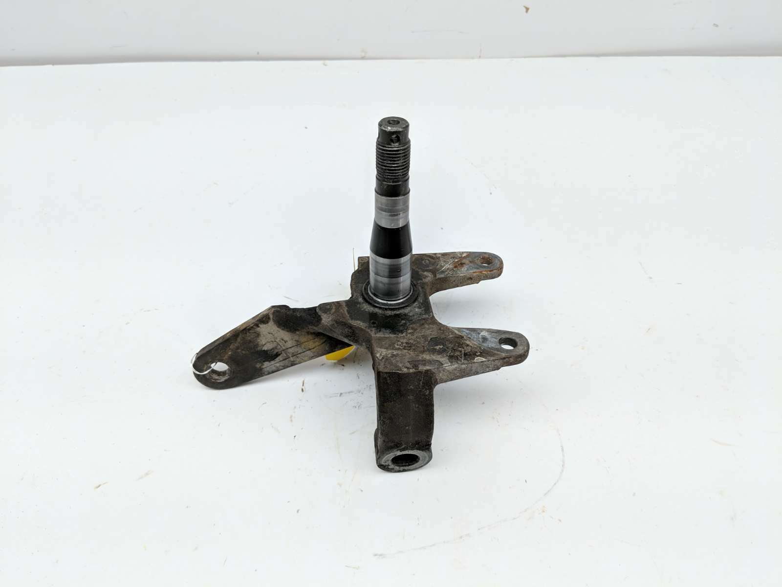 98 Kawasaki Mojave 250 Front Left Wheel Spindle Knuckle Carrier