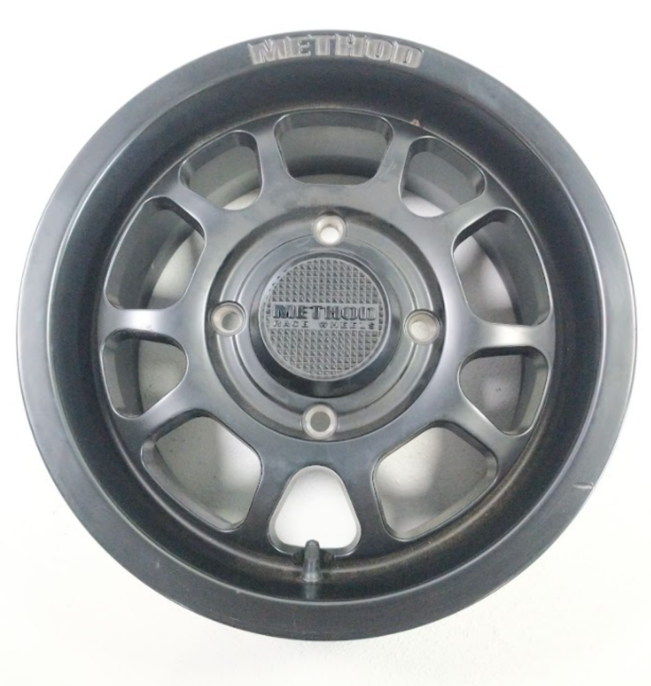 14x7 Method MR409 Matte Black Wheel 4x136 Scratch and Chip (38mm)