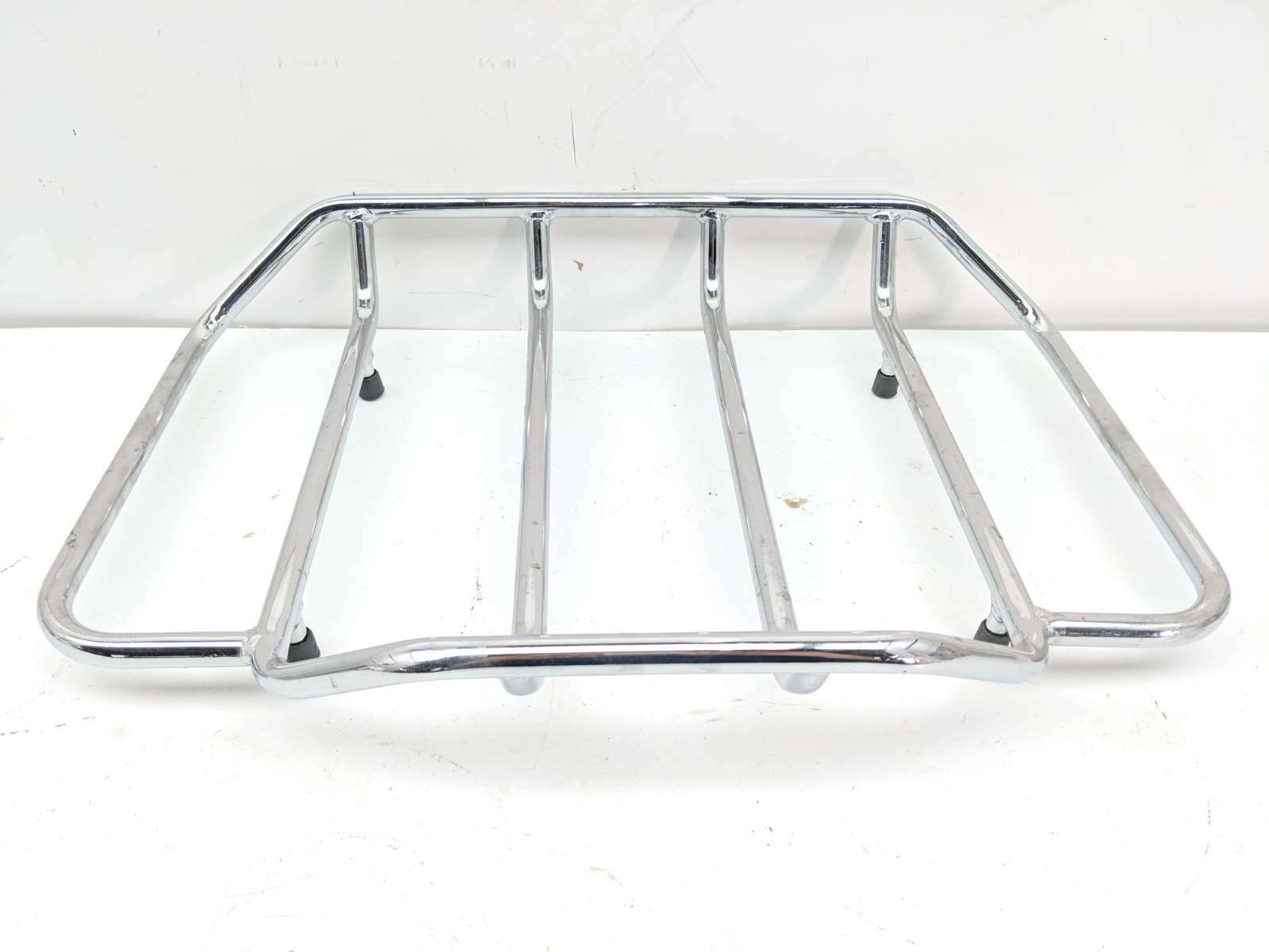 15 Harley Tri Glide Ultra Classic FLHTCUTG Rear Trunk Luggage Rack Chrome (B)