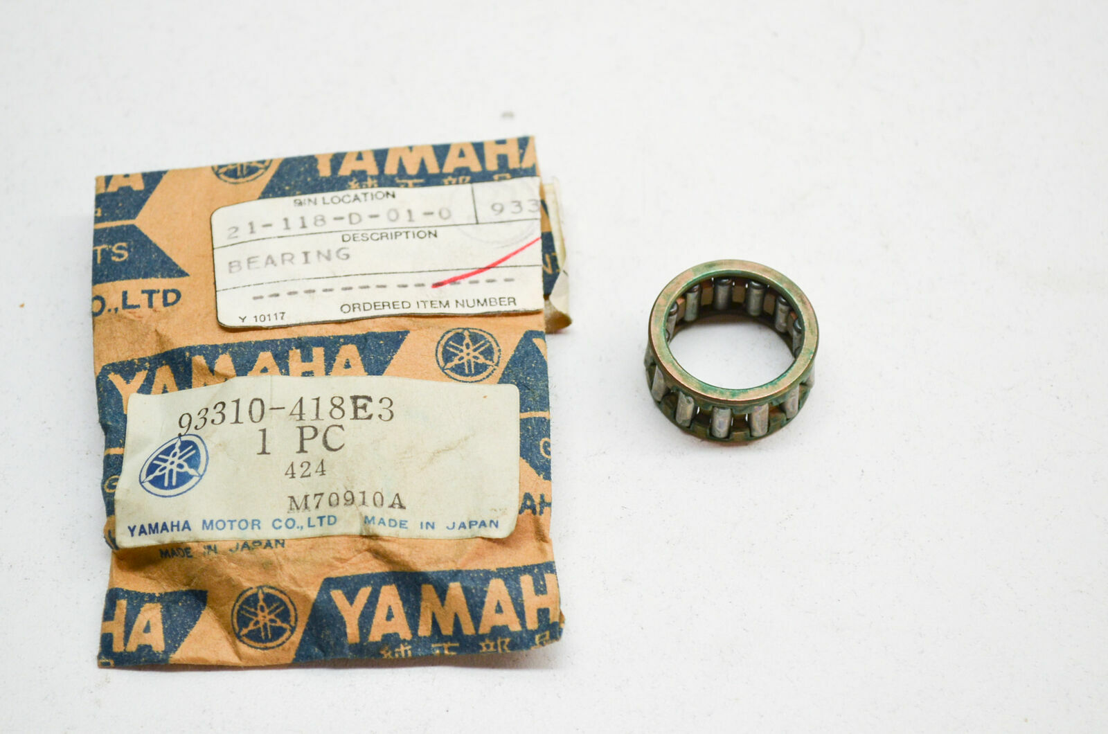 Yamaha 80 YZ50 GTMX Bearing 93310-418E3