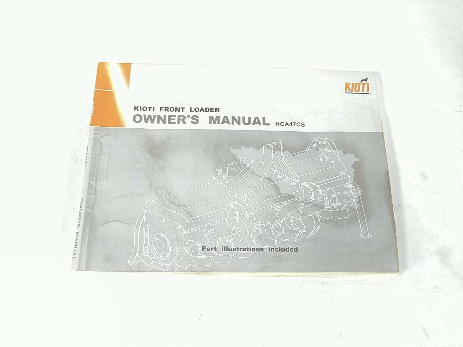 Kioti Front Loader Owner's Manual 47C-O02