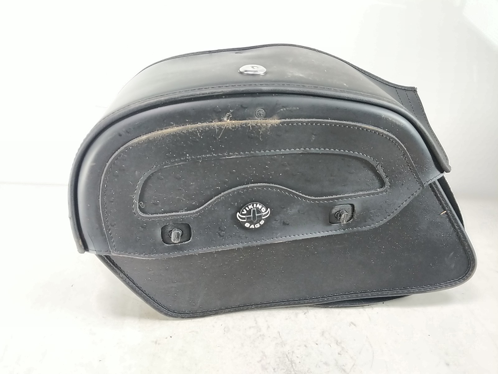 05 Yamaha V Star XVS 1100 Saddle Bag Luggage Case DAMAGED G
