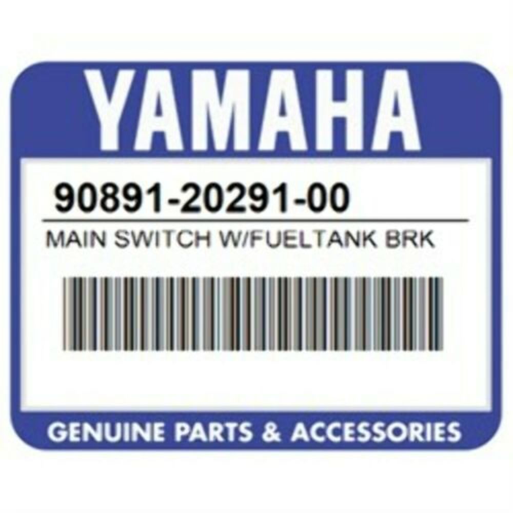 Yamaha MAIN SWITCH W FUEL TANK 90891-20291-00 B
