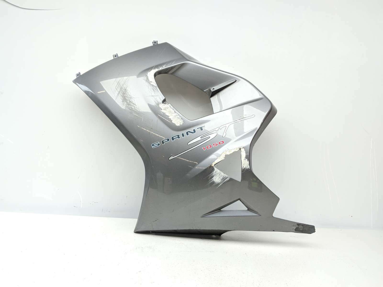 08 Triumph Sprint ST 1050 Left Side Mid Fairing Cover Panel Plastic