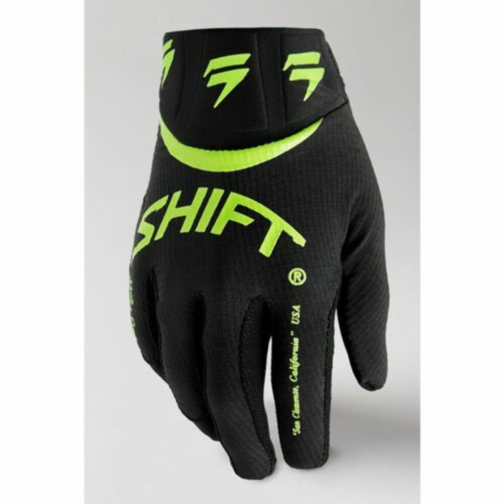 SHIFT YOUTH WHITE LABEL BLISS GLOVES FLO YELLOW YOUTH SMALL 26390-130-YS