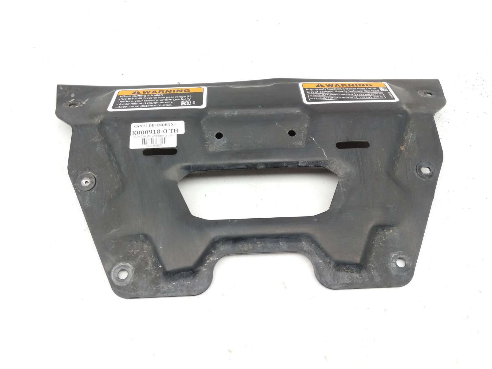 21 Can Am Defender XT Cab HD8 Rear Chassis Reinforcement