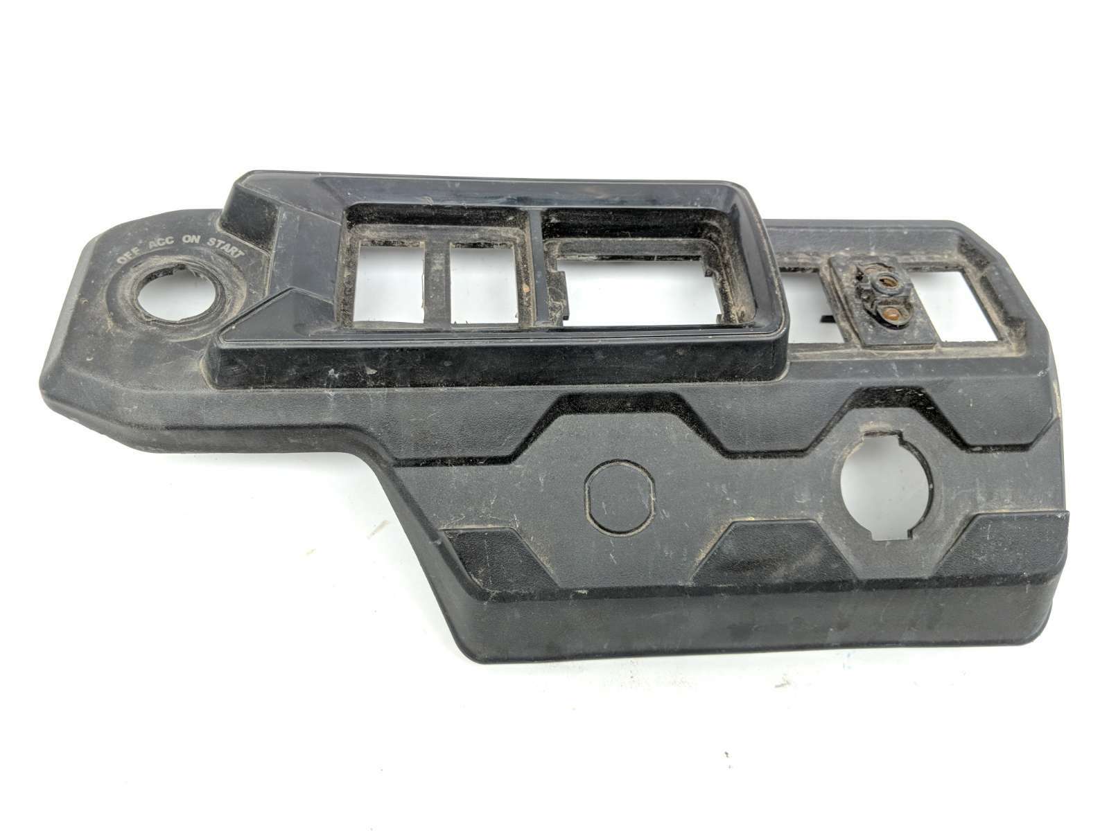 21 Can Am Defender XT Cab HD8 Dash Dashboard Console Switch Cover Trim