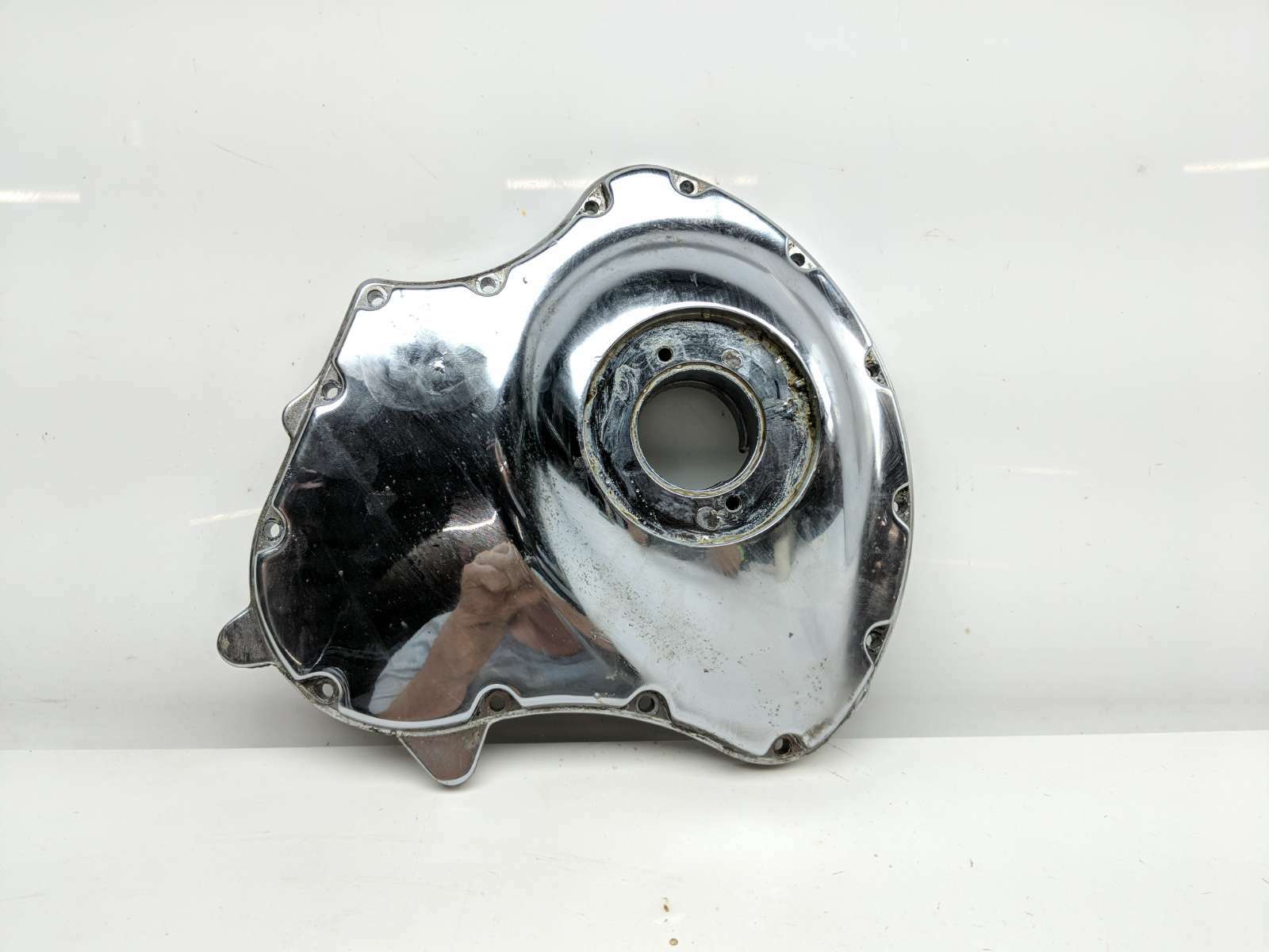 02 Harley Davidson VROD VRSCA Engine Motor Side Clutch Cover