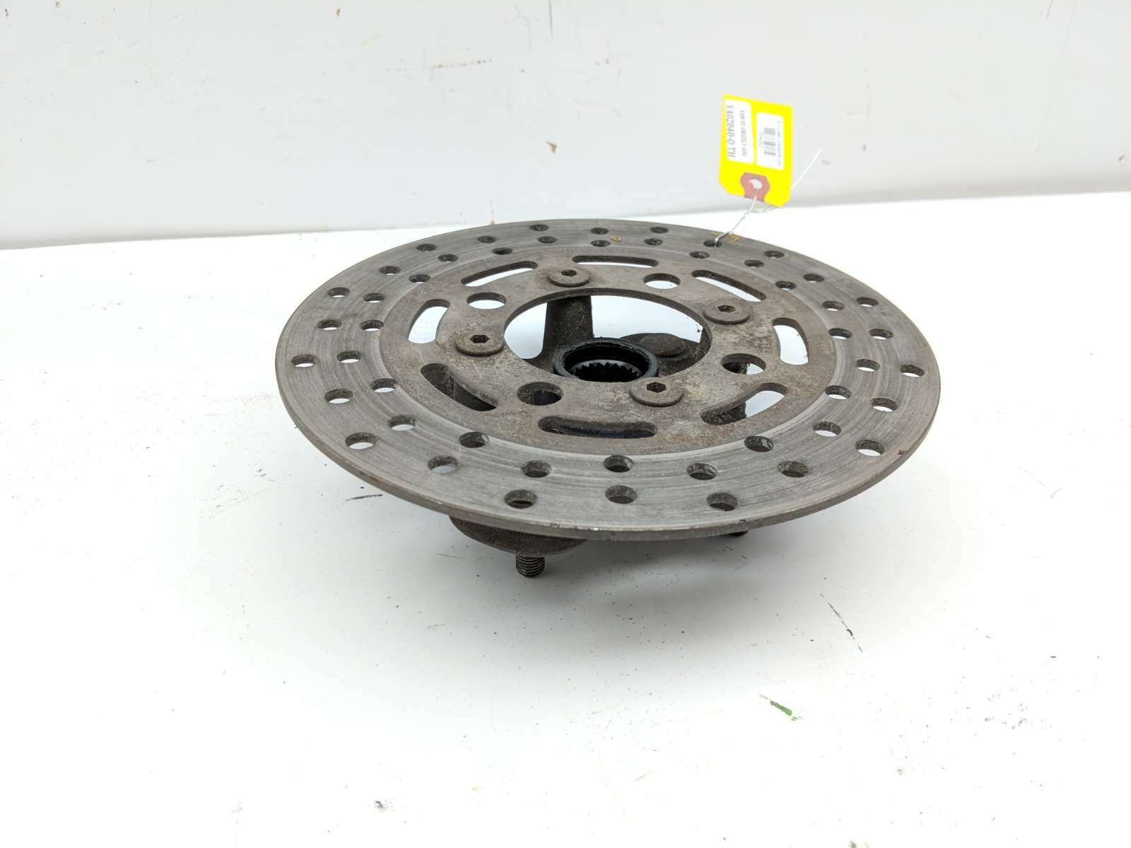 01 Yamaha Grizzly 600 Front Left Wheel Hub with Disc Brake Rotor
