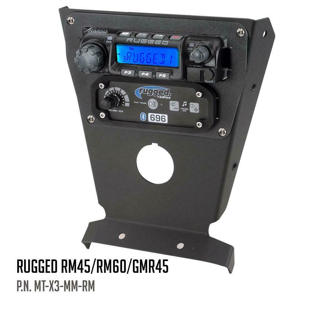 Can-Am X3 Multi-Mount Kit RM60 GMR45 RM45 Radios MT-X3-MM