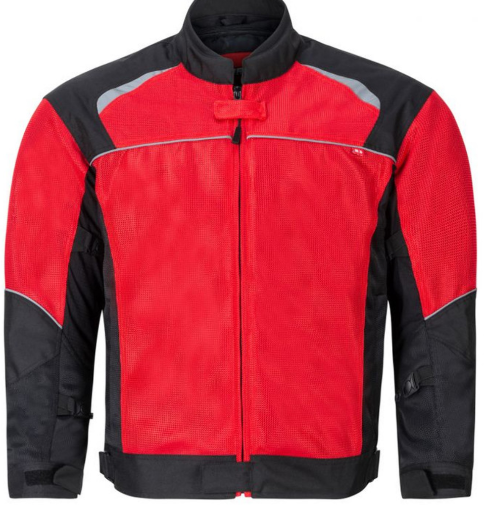 Noru Kuki Mesh Jacket 7351210104 RED/BLK SZ S