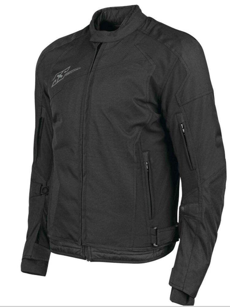 SPEED & STRENGTH 884628 SURE SHOT TEXTILE JACKET BLACK SIZE LG