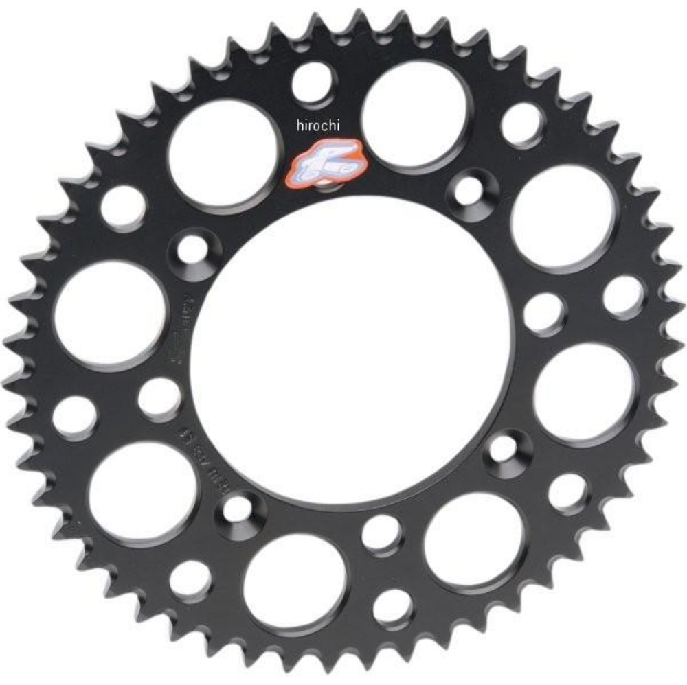 Renthal Rear Sprocket 49TH KAW Black HONDA 1211-0016