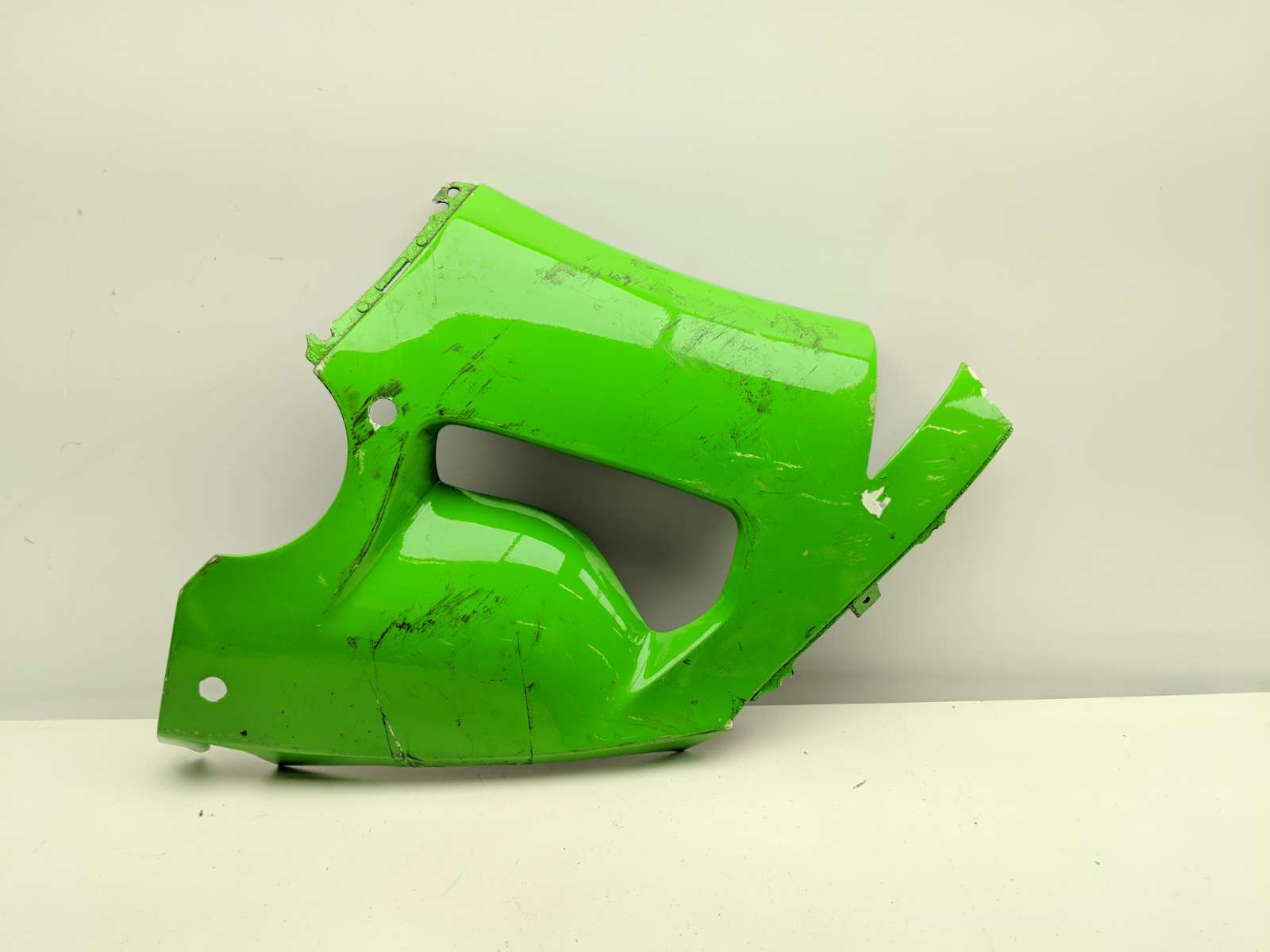 05 06 Kawasaki Ninja ZX636 ZX6R Left Side Mid Fairing Plastic